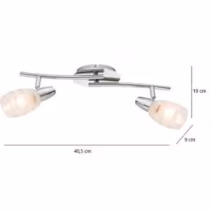 Obrazek Kinkiet 54985-2 K2 chrom