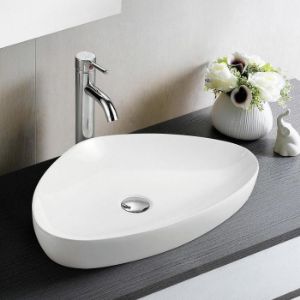 Obrazek Umywalka nablatowa nieregularna Kansa 59X39