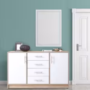 Obrazek Komoda Smart SRK1 dąb sonoma / biały