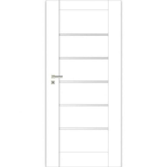 Obrazek Drzwi wewnętrzne Negra 5/5 70P białe 048/KL