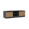 Obrazek Szafka RTV Tula (antracyt/dąb artisan)