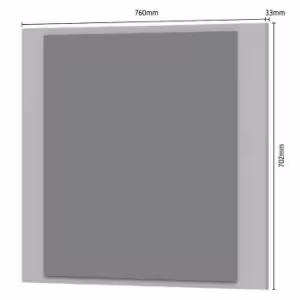 Obrazek Lustro Led Piano Og Biały Połysk