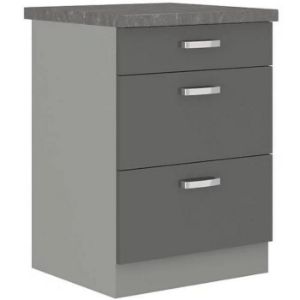 Obrazek Szafka kuchenna Grey 60d 3s bb szara