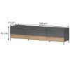 Obrazek Szafka RTV Onyx TV180-2K1F/ON anthracite/pacific walnut