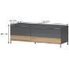 Obrazek Szafka RTV Onyx TV130-1K1F/ON anthracite/pacific walnut