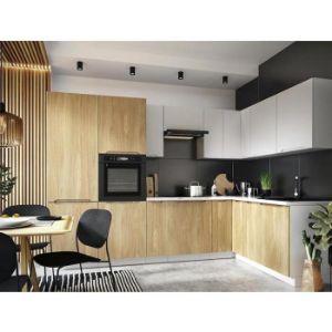 Obrazek Szafka Kuchenna Zoya D60lo 2133 Pl 2fr Biały Groszek/Bi