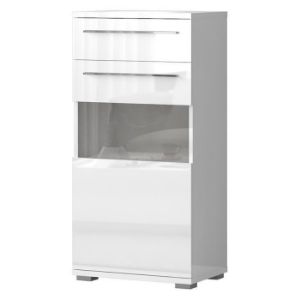 Obrazek Witryna Piano V60-1KS1F/PN-70/KA/70 crystal white