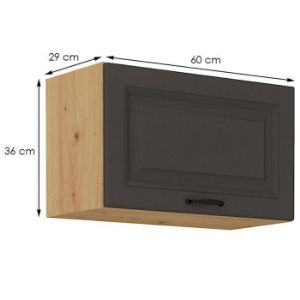 Obrazek Szafka kuchenna STILO grafit mat/artisan 60gu-36 1f