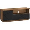 Obrazek Stolik Rtv Orient B 1d1d Dąb Delano Ciemny/Czarny