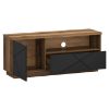 Obrazek Stolik Rtv Orient B 1d1d Dąb Delano Ciemny/Czarny