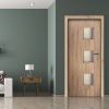 Obrazek Drzwi wewnętrzne Trio 3*3 70L Dąb Sonoma L2
