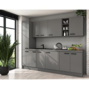 Obrazek Szafka kuchenna NESSA antracyt 60gu-36 1f