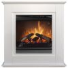 Obrazek Kominek elektryczny Asti biały 1400 W