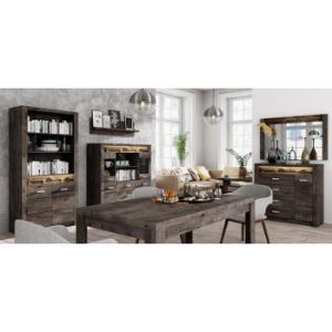 Obrazek Łóżko 160+ stelaż Indianapolis I19 jesion ciemny