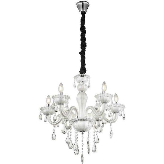 Obrazek Lampa Teejay 64118-6 biała LW6