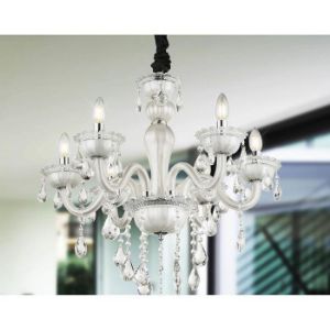 Obrazek Lampa Teejay 64118-6 biała LW6