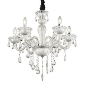 Obrazek Lampa Teejay 64118-6 biała LW6