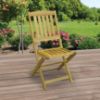 Obrazek Krzesło ogrodowe drewniane składane