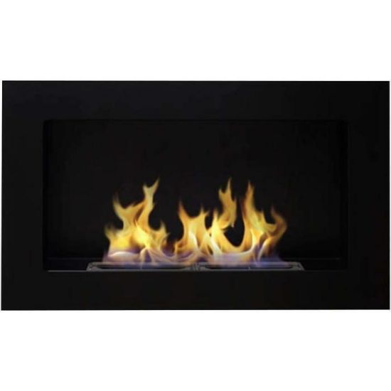 Obrazek Biokominek 650x400 czarny strukturalny