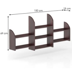 Obrazek Półka Sosna PK102-150x69x19 orzech