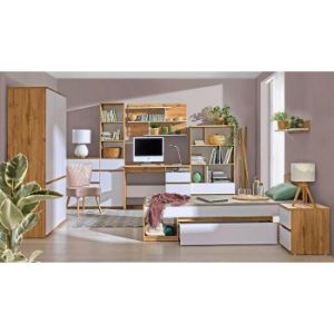 Obrazek Półszafa Rino 02 biały/dąb