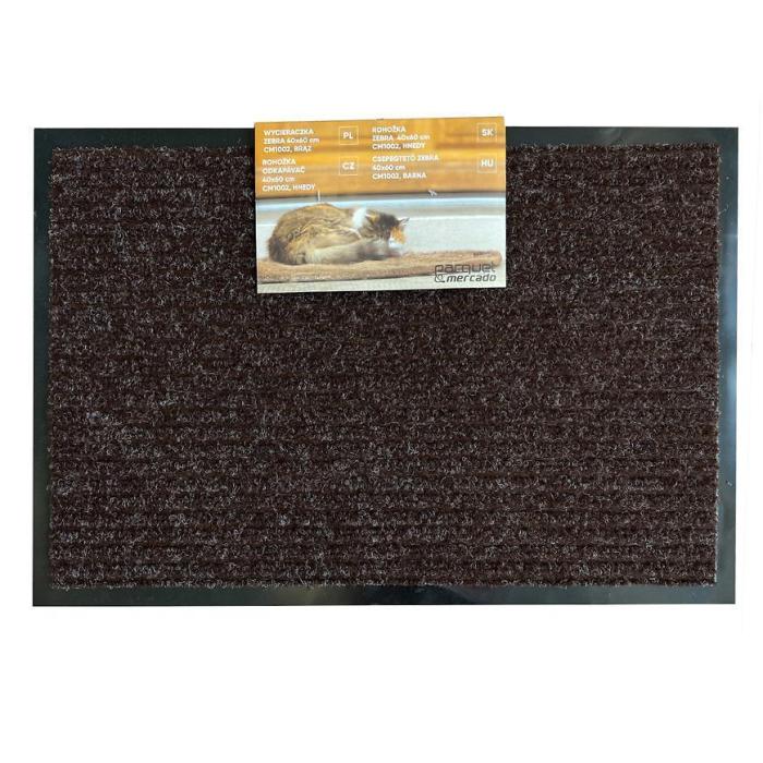 Wycieraczka Zebra 40X60cm brąz cm 1002