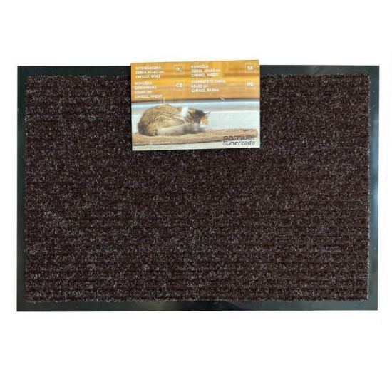 Obrazek Wycieraczka Zebra 40X60cm brąz cm 1002