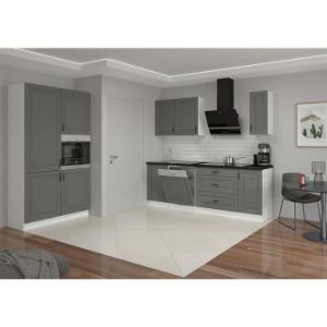 Obrazek Szafka kuchenna Stilo dustgrey/biały 60g/90 1f
