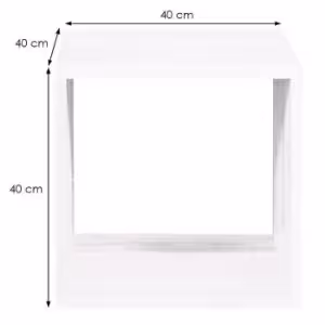 Obrazek Skrzynka box i otwarta sosna bejca biała