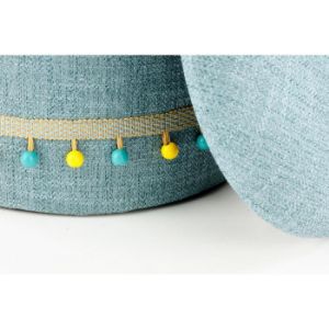 Obrazek Zestaw Puf Zuza jasny niebieski