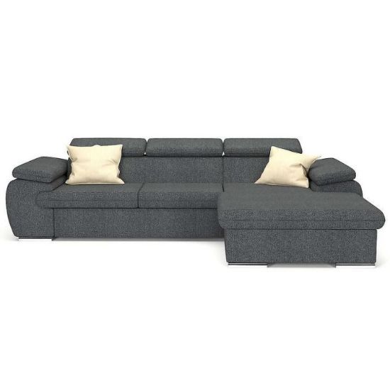 Obrazek Narożnik z funkcją spania Polo Inari 96 plus poduszki Inari 45 prawostronny