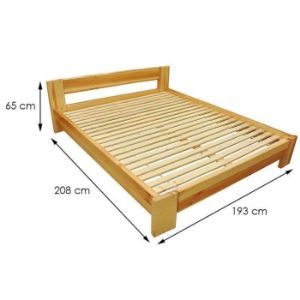 Obrazek Łóżko KT Kuba T3 180 sosna naturalna 