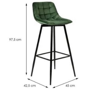 Obrazek Stołek Dm509 Green