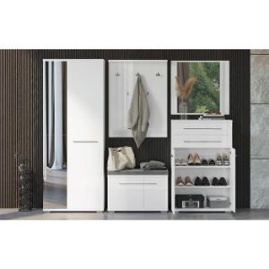 Obrazek Szafa 2d Piano V2og Biały Połysk