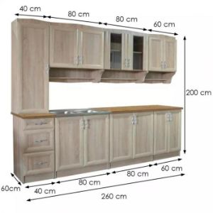 Obrazek Kuchnia Olga 260 sonoma 