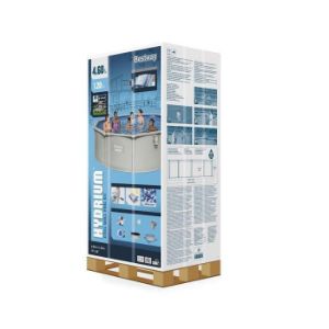 Obrazek Basen stalowy Hydrium 4,6x1,2 m 56384