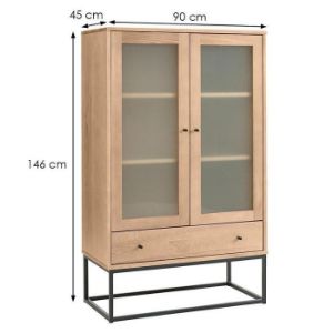 Obrazek Witryna Logan sosna bejca dąb