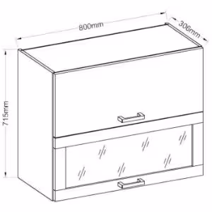 Obrazek Szafka kuchenna Bordeaux 80GUS-72