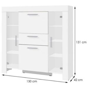 Obrazek Komoda Cezar 7 Biały