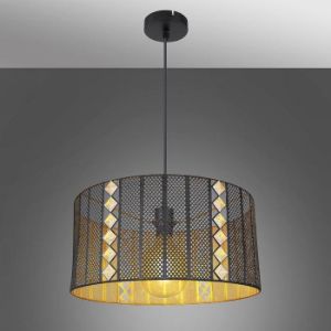 Obrazek Lampa 15450H Czarno-złota LW1