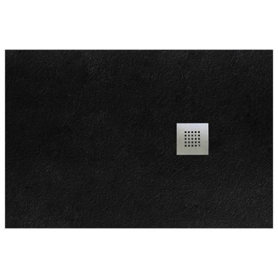 Obrazek Brodzik prostokątny Opal 150/80/2,6 czarny