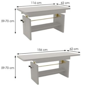 Obrazek Ławostół Janek biały