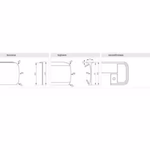 Obrazek Listwa Alu Boczna Prawa Duropal 38