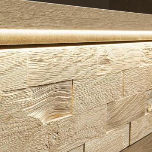 Obrazek Komoda Narożna Deska M15* Odbicie Mediolan Natural Hikora