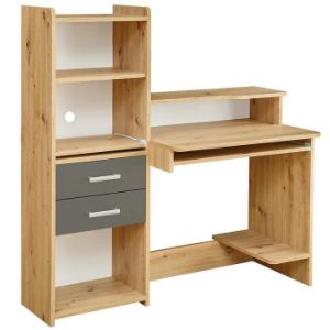 Obrazek Biurko Adrian dąb artisan/grafit