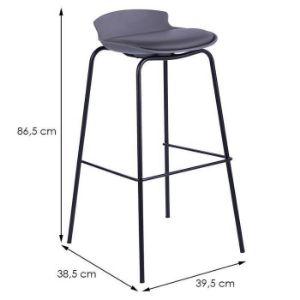 Obrazek Stołek 7-87a Grey