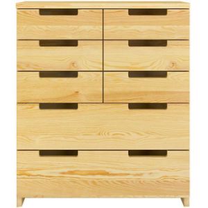 Obrazek  Komoda Drewniana Sosnowa 8s Skandica Spectrum Naturalny 
