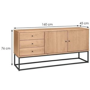 Obrazek Komoda ll Logan sosna bejca dąb