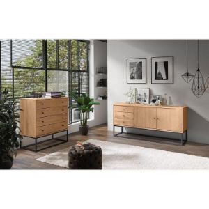 Obrazek Komoda ll Logan sosna bejca dąb