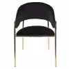 Obrazek Krzesło Glamour Czarne